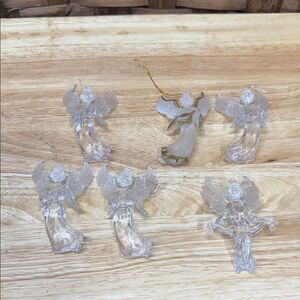Vintage Elegant Angel Christmas Ornaments